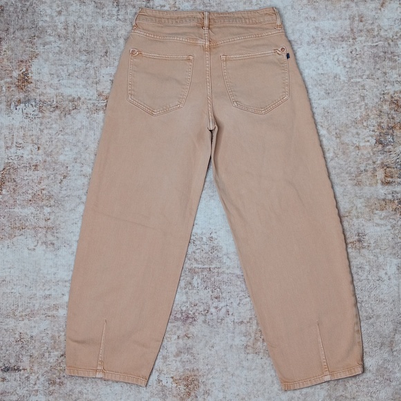 Pilcro Anthro The Breaker Tan Barrel Jeans - Picture 6 of 11